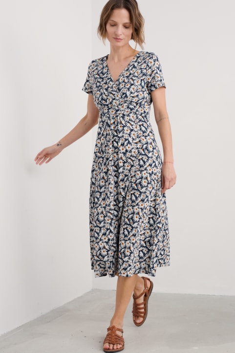 Chapelle Dress in GOTS-Certified Organic Cotton Jersey Image