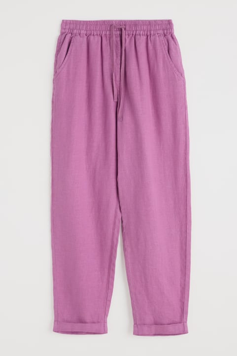 Dipping Sun Linen Trousers Image