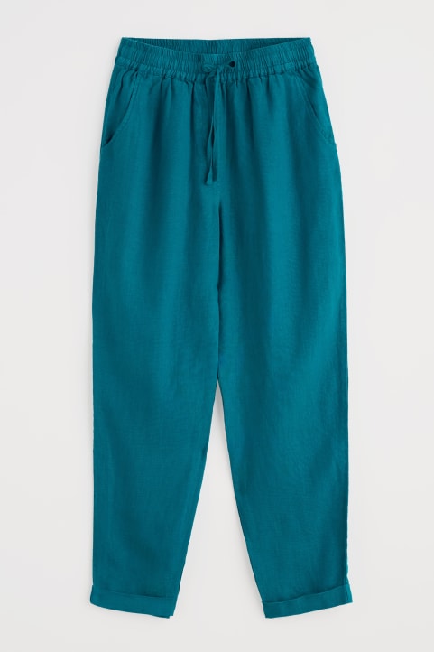 Dipping Sun Linen Trousers Image