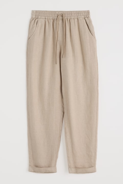 Dipping Sun Linen Trousers Image