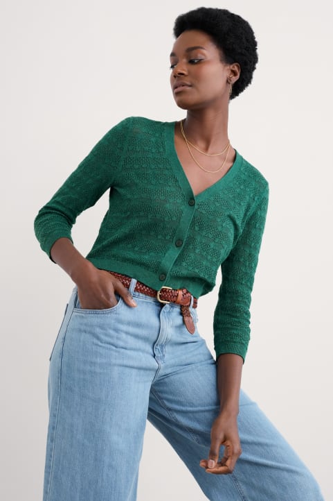 Sweet Day Cotton Cardigan Image
