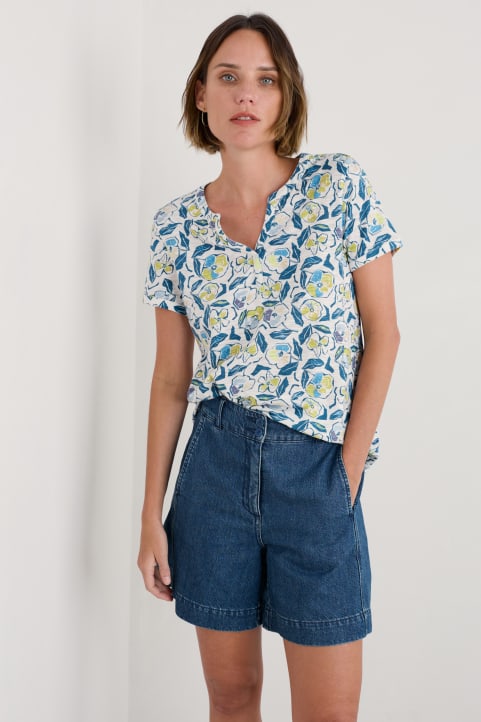 Waterflow Short Sleeve Top Image