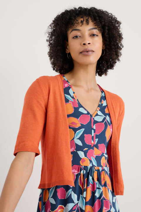 Maria Organic Cotton Cardigan Image