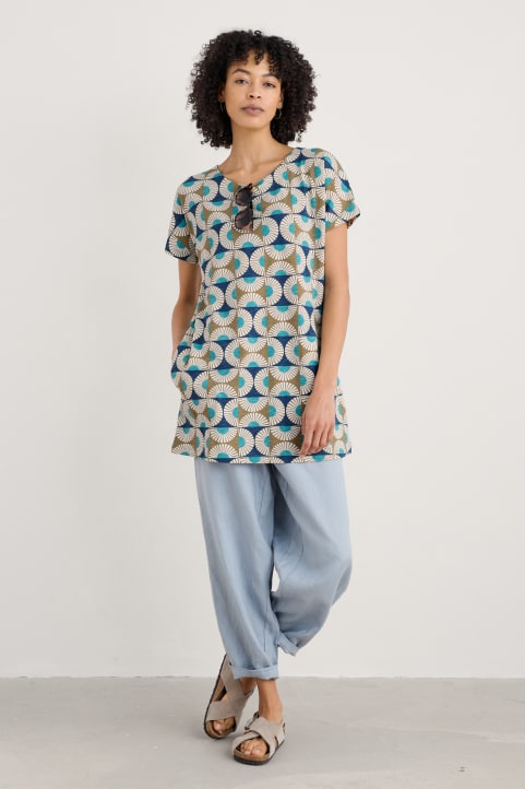 Ocean Gaze Jersey Tunic Image