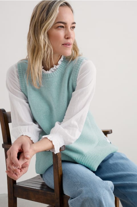 Coupling Knitted Vest Image