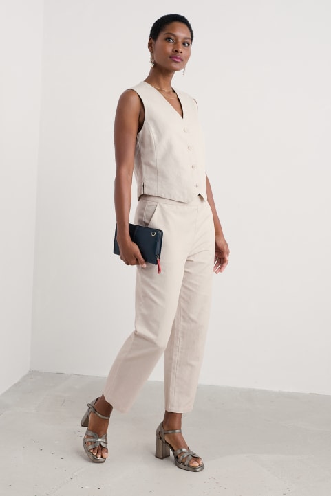 Westlin Straight Leg Suit Trousers Image