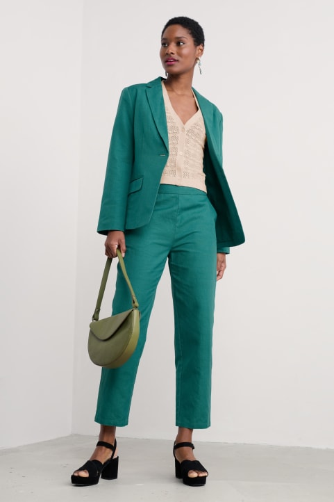 Westlin Straight Leg Suit Trousers Image