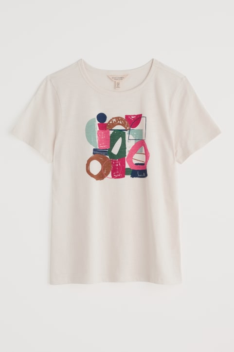 Printing Ink Organic Cotton T-shirt Image