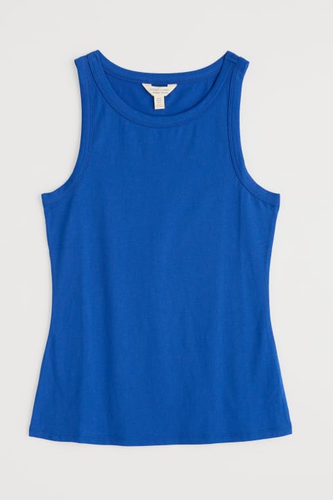 Wild Plain Racerback Vest in GOTS-Certified Organic Cotton Image