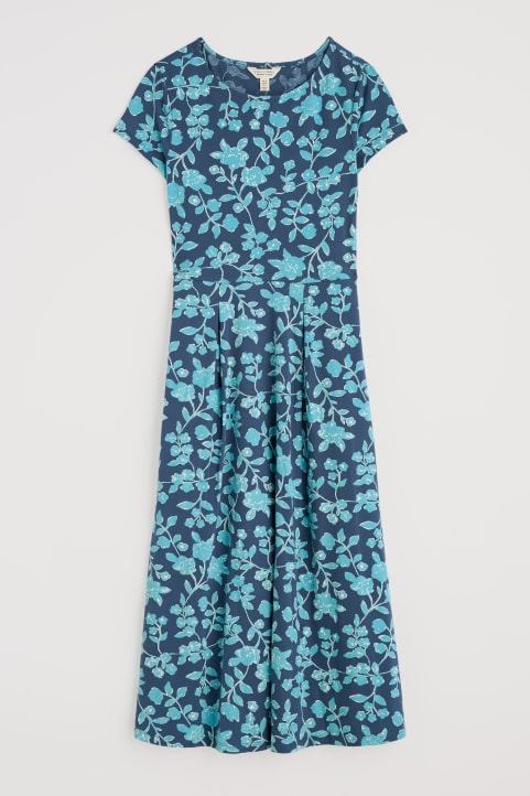 Wild Bouquet Jersey Midi Dress Image