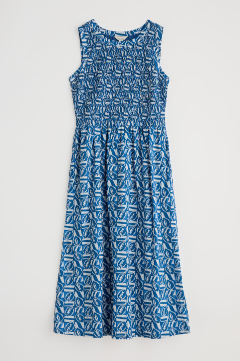Meadowsweet Sleeveless Dress in GOTS-Certified Organic Cotton Image