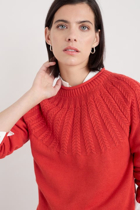 Stone Chat Organic Cotton Jumper Image