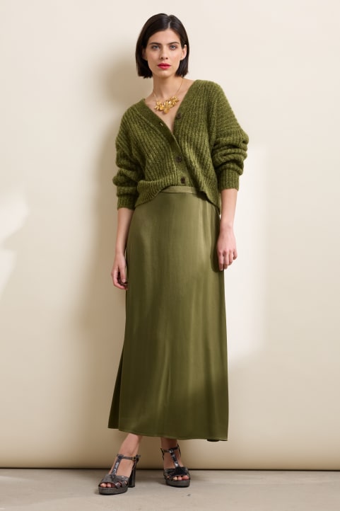 Wild Pansy Ankle-Length Skirt Image