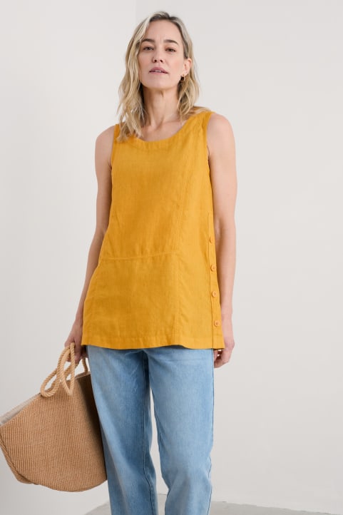 Foredune Linen Vest Image
