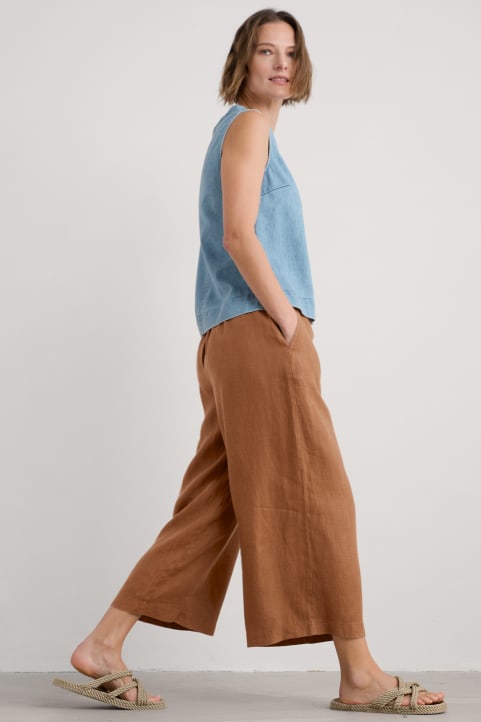 Merrivale Linen Culottes Image