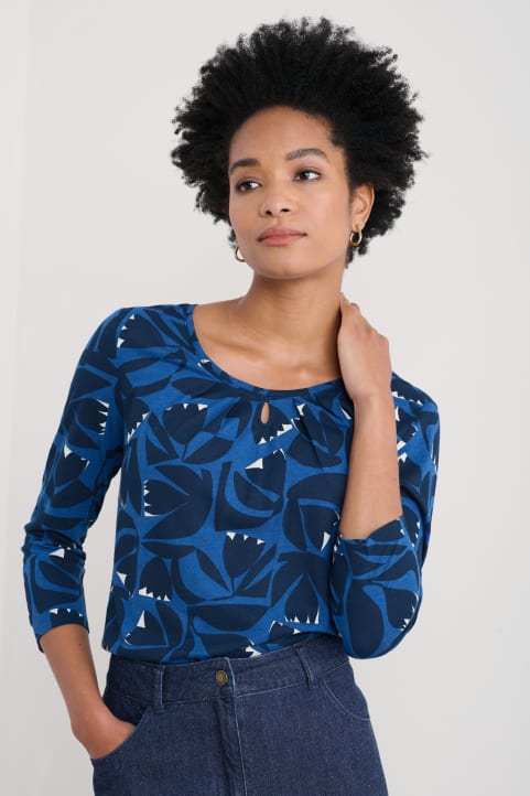 Appletree 3/4 Sleeve Top Image