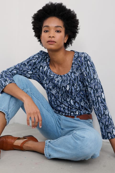Penhollow Organic Cotton Printed Top (GOTS) Image