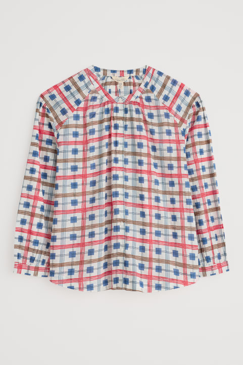Weaving Sea Organic Cotton Shirt (GOTS) Model Image