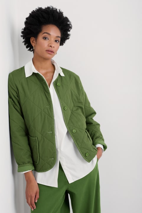 Swift Barn Organic Cotton Quilted Jacket Image