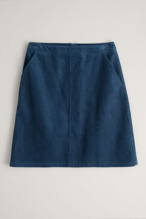 Dovetail A-Line Corduroy Skirt Image