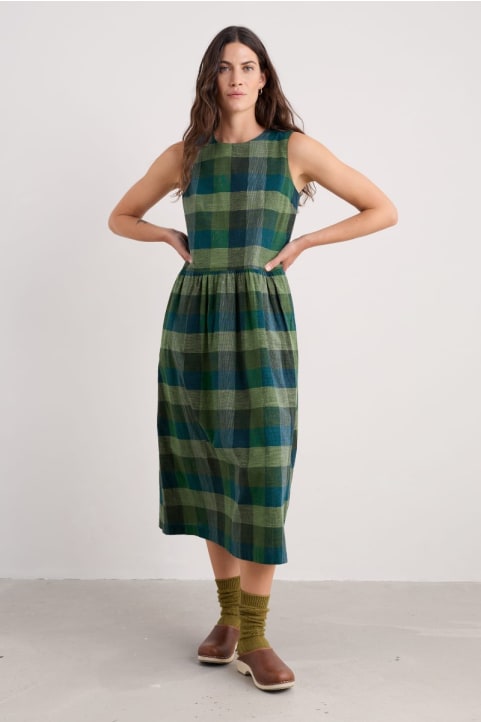 Brouse Sleeveless Dress in GOTS-Certified Organic Cotton
