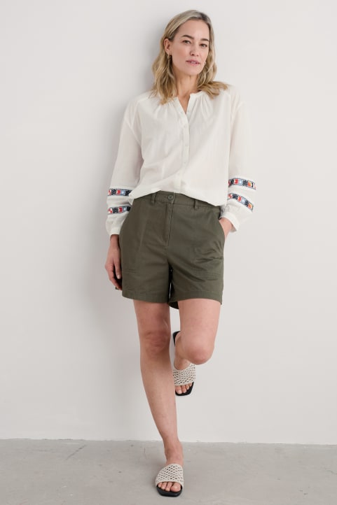 Attic Studio Organic Cotton Shorts Image