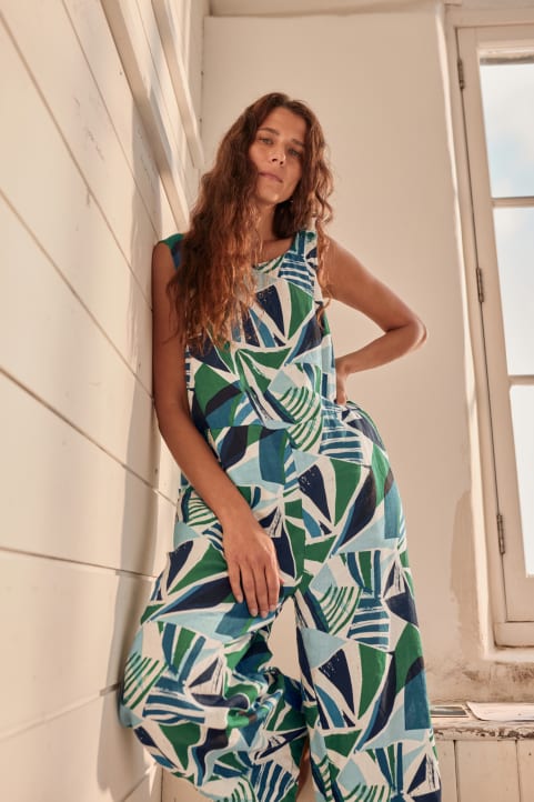 Salt Air Wide Leg Jumpsuit Image