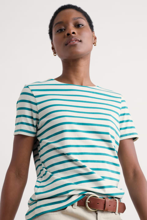 Sailor T-Shirt in GOTS-Certified Organic Cotton Jersey Image