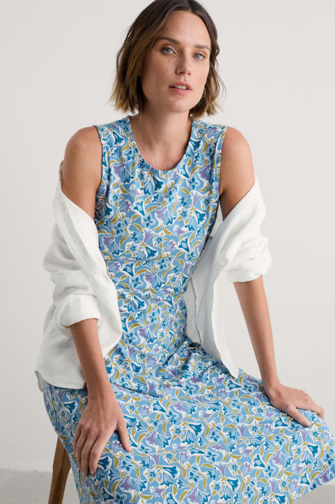 Sweet Violet Jersey Midi Dress Image