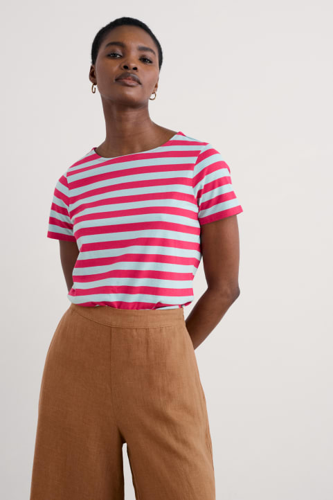 Sailor T-Shirt in GOTS-Certified Organic Cotton Jersey Image