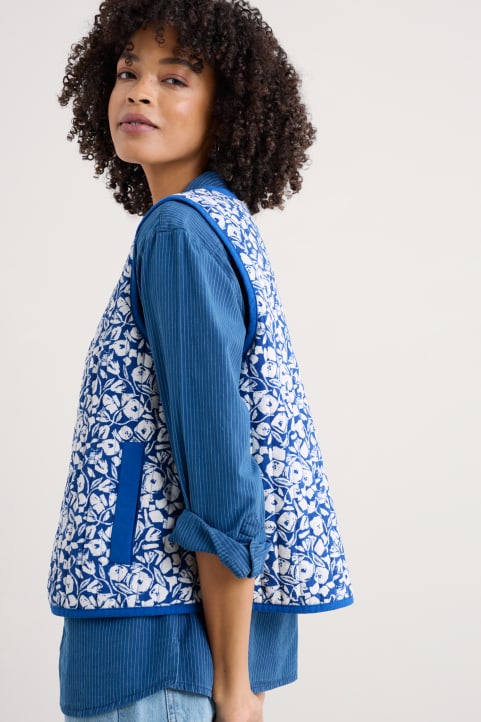 Samson Hill Organic Cotton Quilted Gilet Image