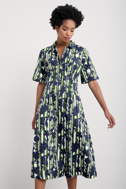 Wild Liquorice Midi Shirt Dress (GOTS) Image