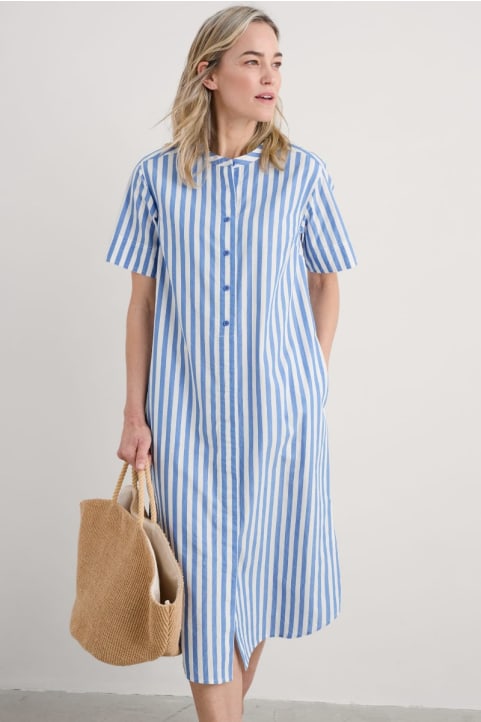Harbour Movement Organic Cotton Shirt Dress
