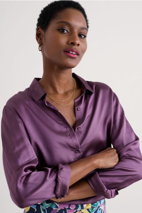 Papaver Satin Shirt