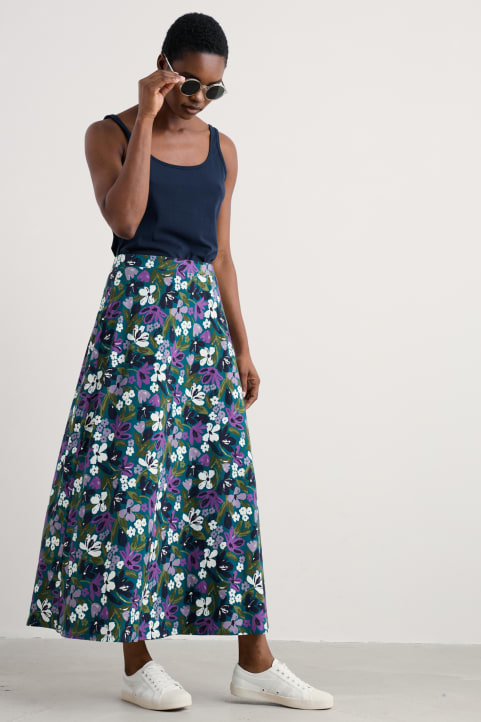 Rose A-Line Skirt Model Image