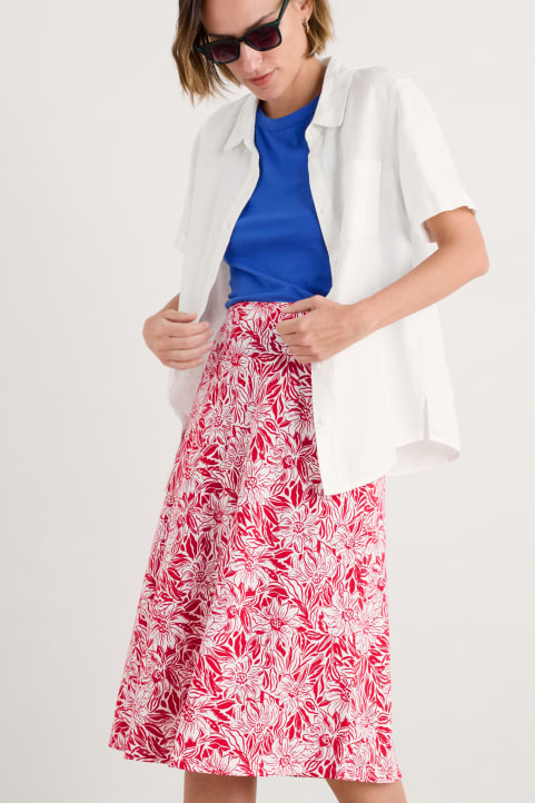 Rose A-Line Skirt Image