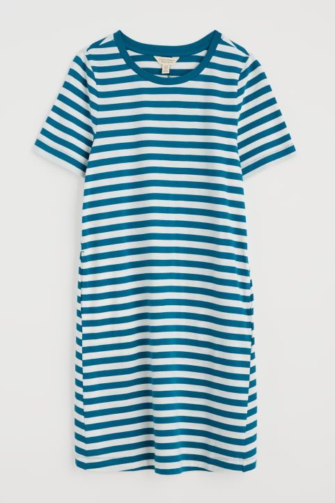 Madron T-Shirt Dress in GOTS-Certified Organic Cotton Jersey Model Image
