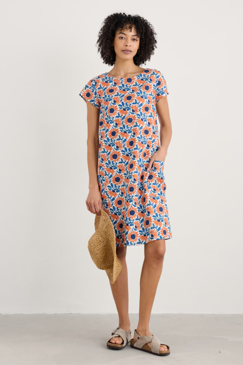 River Cove Shift Dress Model Image