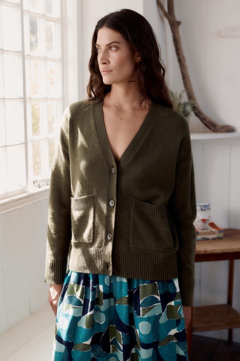 Senara Merino-blend Cardigan