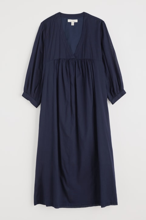 Earth Colours Kaftan Dress in GOTS-Certified Organic Cotton Voile Image