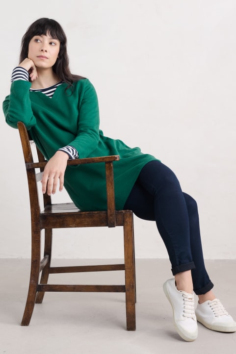 Zora Sweatshirt Tunic Image