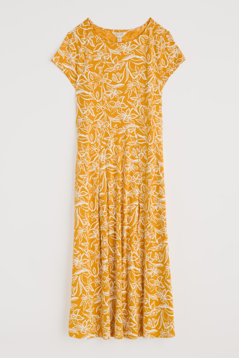 Wild Bouquet Jersey Midi Dress Image