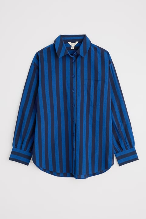 Sea Path Organic Cotton Longline Shirt Image