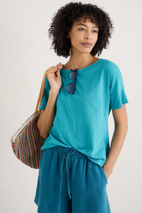 Bryher View T-Shirt in GOTS-Certified Organic Cotton Image