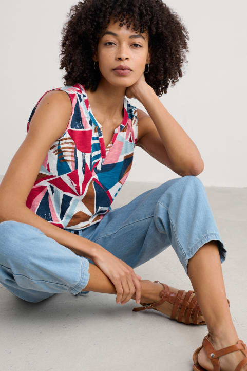 Purist Summer Vest Top Model Image
