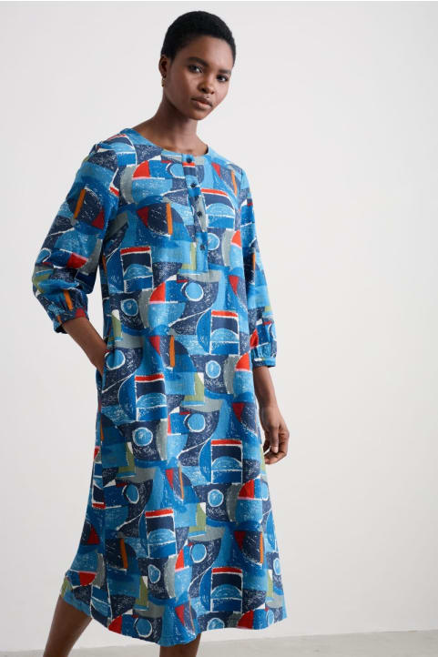 Sea Call A-line Dress