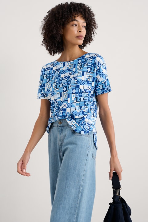 Bryher View T-Shirt in GOTS-Certified Organic Cotton Image