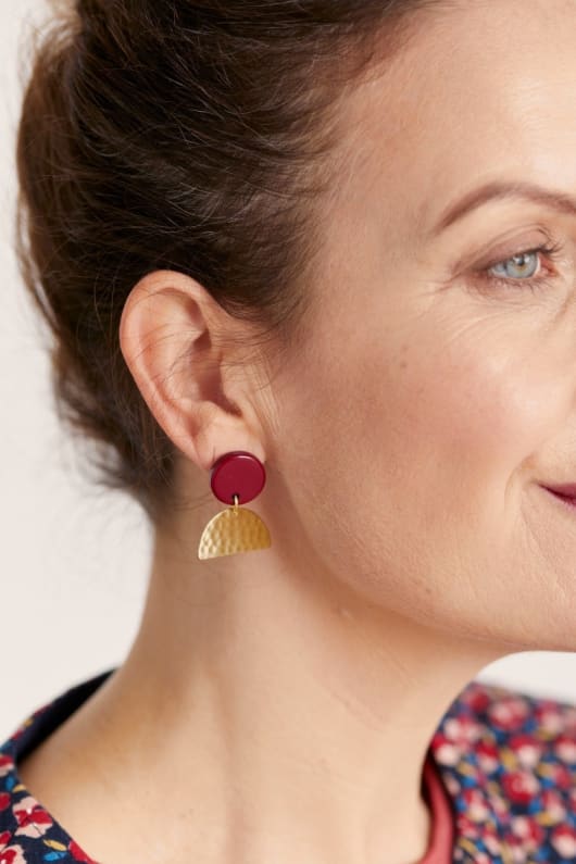 Beach Stone Earrings