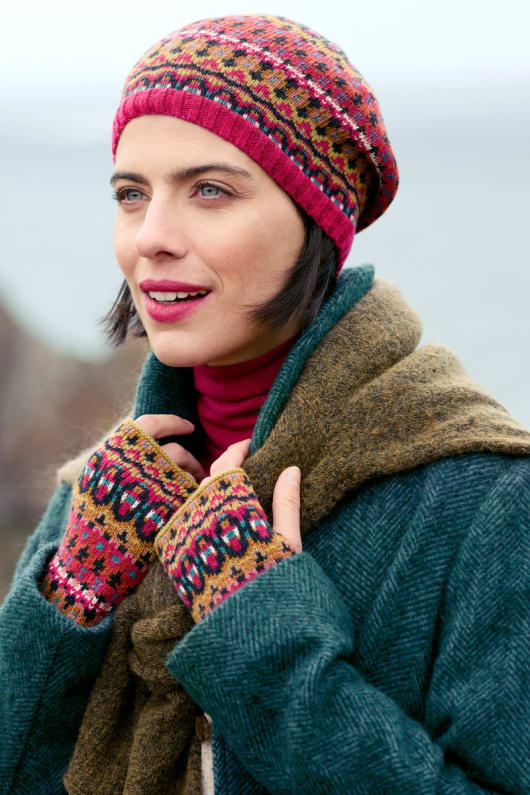 Malva Fingerless Mittens
