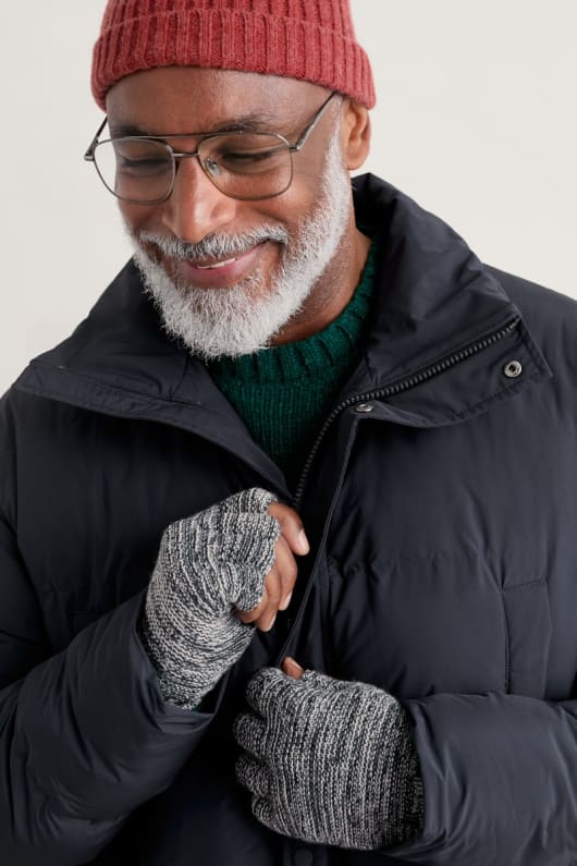 Men's Drafting Fingerless Gloves